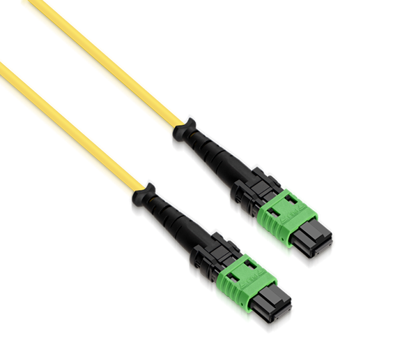 搭配使用的 MPO 光纤跳线