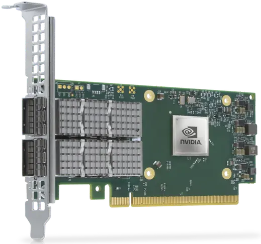 NVIDIA MCX623106AS-CDAT ConnectX-6 Dx EN Adapter Card 100GbE Crypto Disabled双端口以太网网卡