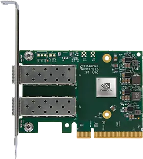 NVIDIA MCX631102AS-ADAT ConnectX-6 Lx EN Adapter Card 25GbE Crypto Disabled双端口以太网网卡