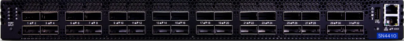 NVIDIA MSN4410-WS2FC Spectrum-3 100GbE/400GbE 1U Open Ethernet Switch