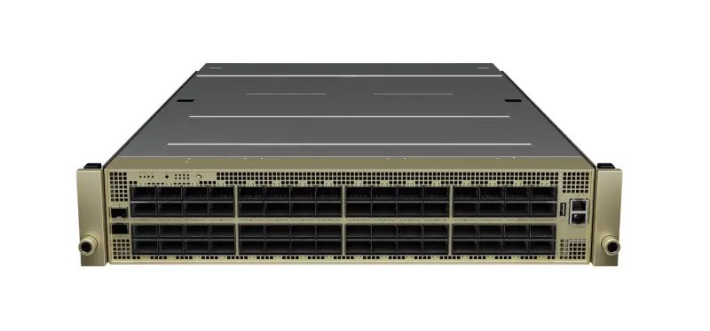 NVIDIA SN5610（920-9N42F-00RI-3C1）Spectrum-4 800GbE OSFP 2U Ethernet Switch